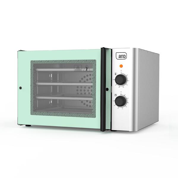 Forno Elétrico Turbo Profissional 4 Esteiras 220v Anodilar Ve