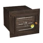 Forno Em Ferro Fogão A Lenha Médio Porta Vidro 50x42x35cm