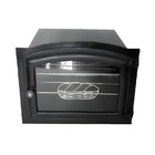 Forno Ferro Fundido Porta Vidro Fogão A Lenha 48x35x30cm P