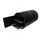 Forno Fogão A Lenha Tambor 200l Aço 02 Tabuleiro 80x55x55cm