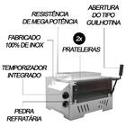 Forno Guilhotina Elétrico 127 V Sem Cavalete Vidro Temperado