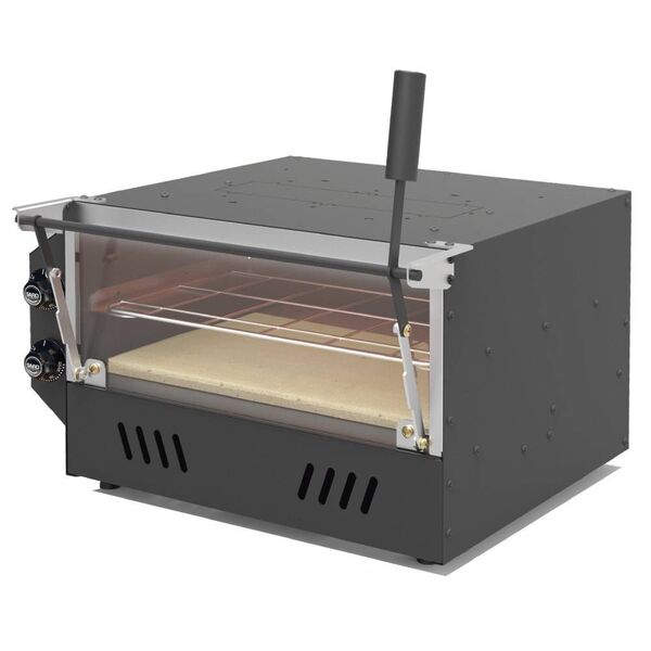 Forno Guilhotina Elétrico Saro Preto Sem Cavalete 32l 220v
