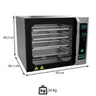 Forno Industrial Elétrico Convector Venâncio Smart Pro 4 Este