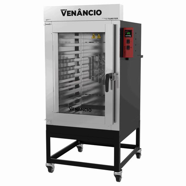 Forno Industrial Turbo Venâncio Twister A Gás Para 10 Esteira