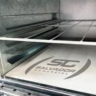 Forno Lastro Refratário A Gás Industrial Roma Inox De Mesa Fi