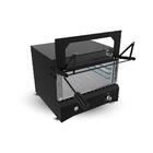 Forno Lastro Refratário A Gás Industrial Roma Preto De Mesa F