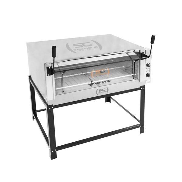 Forno Lastro Refratário Elétrico Roma Inox Feri110 Venâncio 2