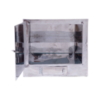 Forno Para Fogão A Lenha Inox 24x49x33cm Nº 2 - Gudim