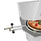 Forno Para Pizza Compacto A Gás Com Queimador Central E Later