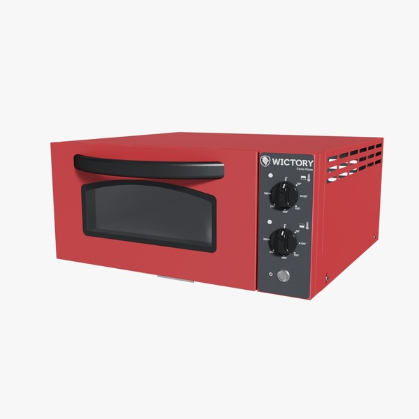 Forno Pizza Elétrico Gourmet Pedra 40cm Wp-35g Vermelho
