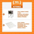 Forno Turbo A Gás 5 Níveis Prp-5000 Bivolt Progas + 5 Assadei