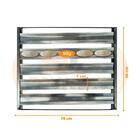 Forno Turbo A Gás 8 Níveis Prp-8000 Bivolt + 8 Esteiras Alumí