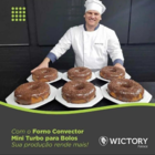 Forno Turbo Convecção S/ Vapor 05 Esteiras Wcv-535 - Wictory