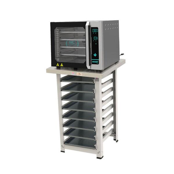 Forno Turbo Convector Digital Pro Turquesa Fcsp4e 220v + Banc