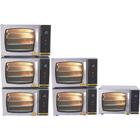 Forno Turbo Convector Piccolo Elétrico 4 Esteiras Vapor Fc4em