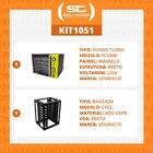 Forno Turbo Convector Smart Preto E Amarelo Fcsb4e 220v + Ban