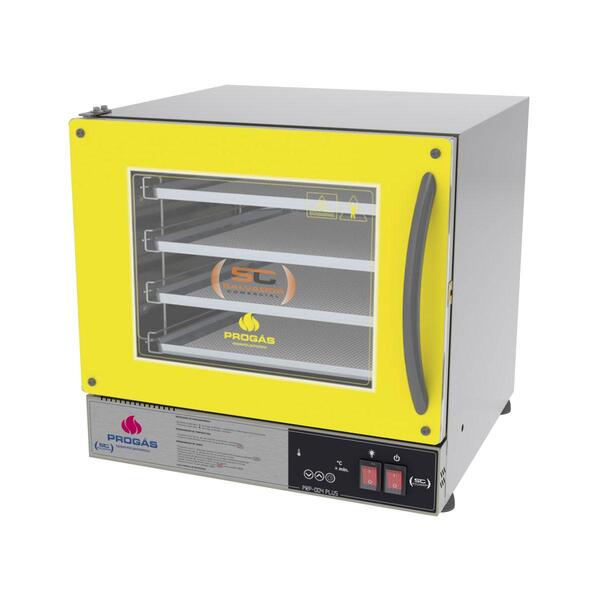 Forno Turbo Elétrico Fast Oven Prp-004 Plus Amarelo - Progas