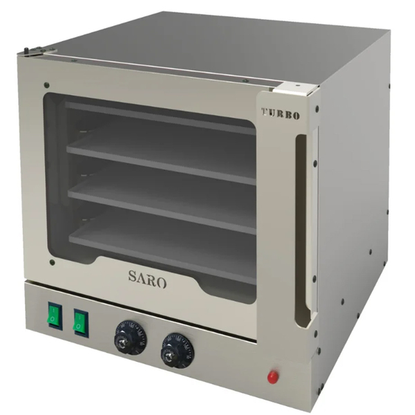 Forno Turbo Industrial Elétrico 49x60cm Saro Com 4 Esteiras I