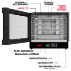 Forno Turbo Industrial Elétrico Saro 70l Painel Digital Com 4