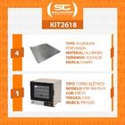 Forno Turbo Prp-004 Plus 220v Preto Progás + 4 Assadeiras Cim