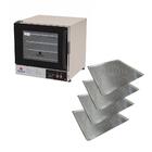 Forno Turbo Prp-004 Plus 220v Preto Progás + 4 Assadeiras Cim