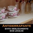 Forro Armário Gaveta Antiderrapante Lavável Branco 4 Metros X