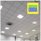 Forro De Gesso Removível C/ Película Pvc Liso 625 X 625 X 8mm