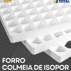 Forro De Isopor Colmeia  618 X 618 X 37mm C/ 35 Peças
