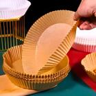 Forro De Papel Antiaderente Para Airfryer – 50 Unidades