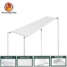 Forro De Pvc 8mm 10 Um Branco Gelo Azn