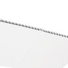 Forro De Pvc 8mm Liso 10 Un (6m²) Bariri - Tk Branco