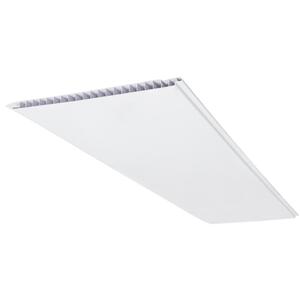 Foto de Forro De Pvc 8mm Liso 10 Un (6m²) Bariri - Tk Branco