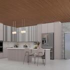 Forro De Pvc 8mm Liso 10 Un (6m²) Bariri - Tk Imbuia