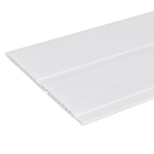 Forro de PVC Frisado Gemini Branco Neve 4,00x0,20m Plastilit