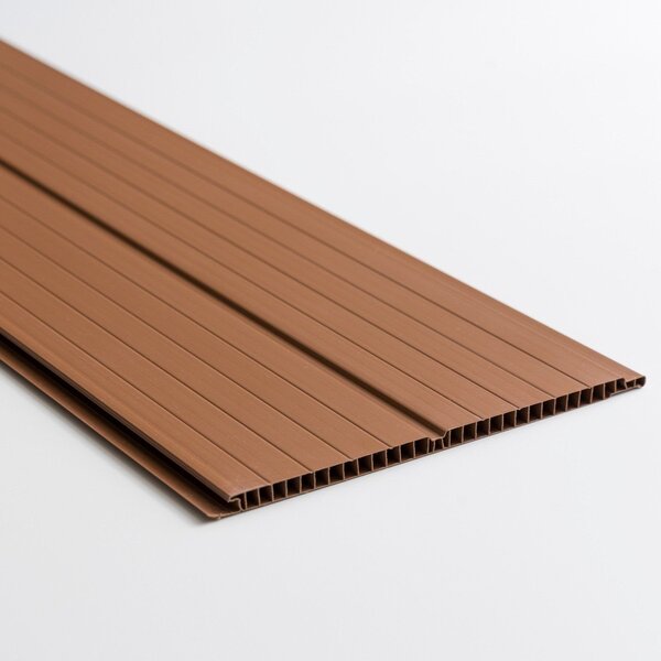 Forro De Pvc Duplo Frisado 8mm X 20cm X 3m Belplast - Caixa C