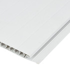 Forro de PVC Frisado Branco 4,00x0,20m Perfilplast