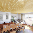 Forro Flexível PVC Cerejeira Junta Seca 0,20x5,00m Plastilit