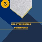 Forro Lã De Vidro Isover Boreal 1250 X 625 X 20mm C/ 18 Pçs -