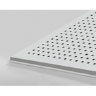 Forro Metálico Tegular Perfuração Quadrada 618 X 618 X 8 Mm E