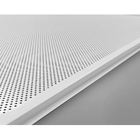 Forro Metálico Tegular Perfuração Redonda 618 X 618 X 8 Mm  E