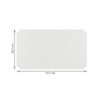 Forro Plástico para Estantes 57,7x32,7cm Dello