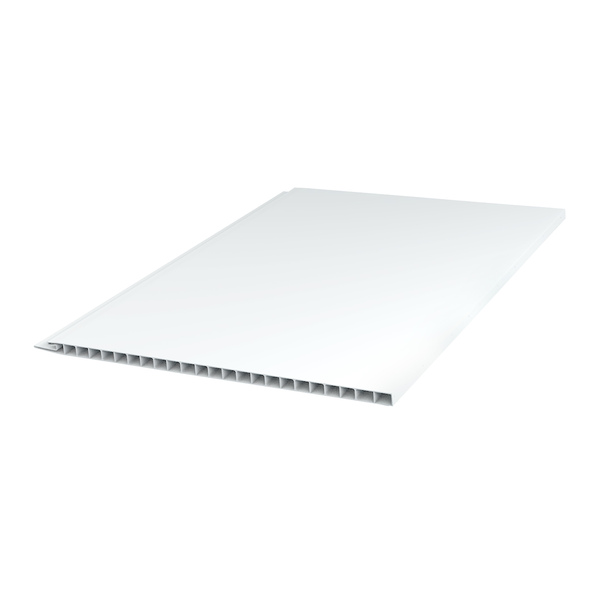 Forro PVC Branco 4x0,2cm 7mm Liso Liso WPVC