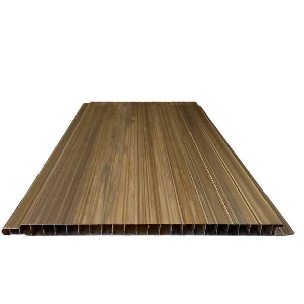 Forro Pvc Imbuia 8mmx20cmx3m Caixa 6m² Bariri - Caixa Com 6m2