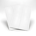 Forro Top Line 9x20x4cm de PVC Branco New Plast