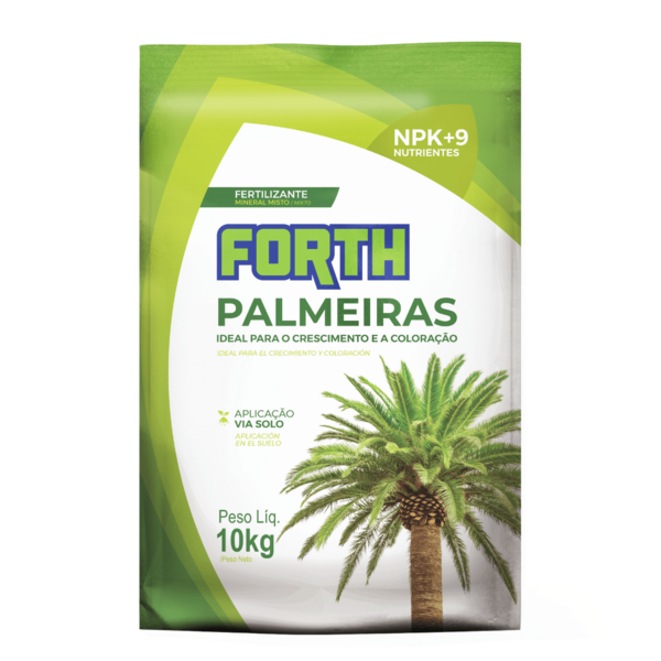 Forth Palmeiras 10kg  Reg Sp0032042000011 N10%p2o55%k2o10%ca2