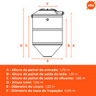 Fossa Séptica Biodigestor 1.500l/dia Fortlev