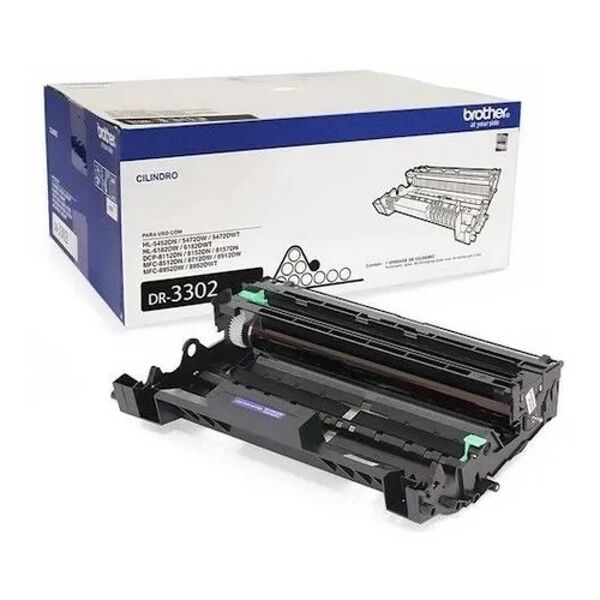 Fotocondutor Original Brother Dr3302 / Dr-3302 Para Laserjet