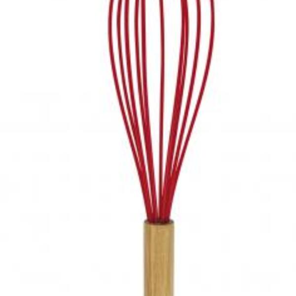 Fouet De Silicone E Bamboo Mor