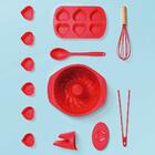 Fouet De Silicone E Bamboo Mor