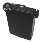 Fragmentadora De Papel Aurora Com Cesto As600sb-1 Preta 110v